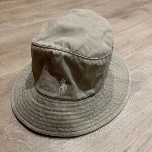 Polo by Ralph Lauren Tan Bucket Hat
